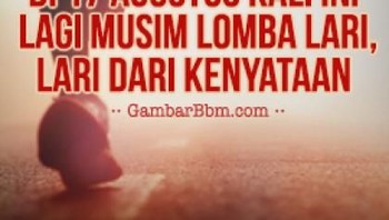 Mau ikut lomba lari dari kenyataan? Foto: Internet