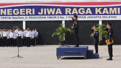 ABN NasDem Gelar Upacara HUT ke-73 RI