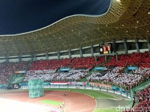 Stadion Patriot Meriah di Hari Hut RI, Milla pun Terpukau