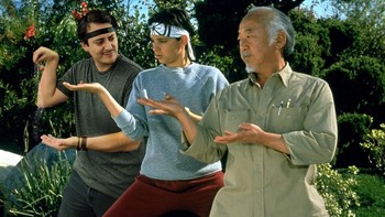 Di adegan Karate Kid. Foto: instagram.com/jonesburnout/