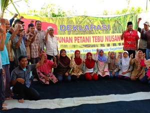 Petani Tebu di Kediri Deklarasi Himpunan Petani Tebu Nusantara