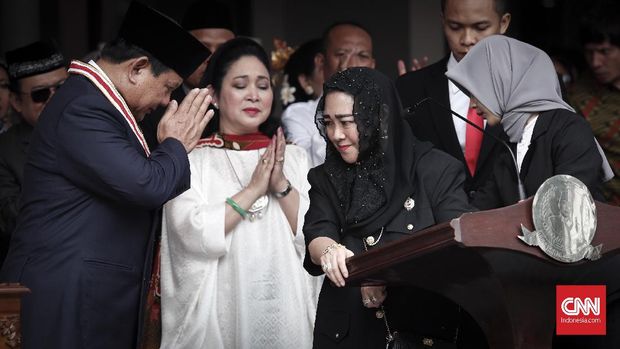 Prabowo Merasa Diplonco Usai Sapa Titiek Soeharto