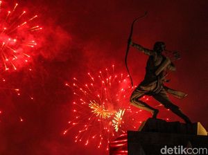 Pesta Kembang Api di Pembukaan Asian Games 2018