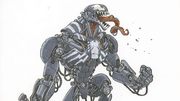 Jika ingin melihat lebih banyak karya seperti Venom ini dapat mengunjungi akun Instagram Parker di @jakeparker. Foto: mrjakeparker.com