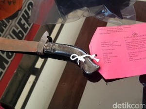 Horor Pembacokan di Sukabumi, Polisi Sita Golok Bernoda Darah