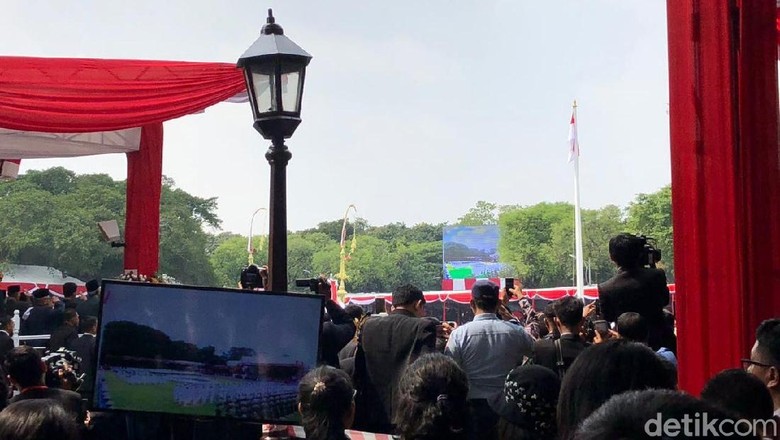 Tim Nusa Paskibraka Sukses Kibarkan Sang Saka Merah Putih di Istana Merdeka Tim Nusa Paskibraka Sukses Kibarkan Sang Saka Merah Putih di Istana Merdeka