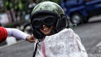 Meski sulit, para peserta tetap senang dengan perlombaan tersebut.