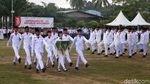 Antusias Masyarakat di Tapal Batas Indonesia-Malaysia Rayakan HUT RI