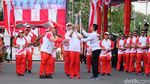 Ekspresi Jokowi Saat Api Obor Asian Games yang Dibawa Mati