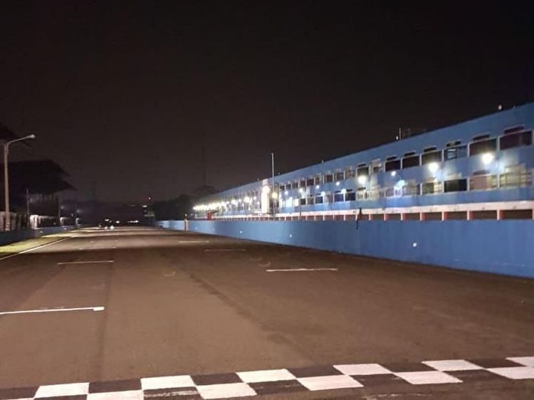 Mengintip Persiapan Balapan Malam ISSOM 2018