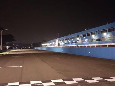 Mengintip Persiapan Balapan Malam ISSOM 2018
