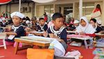 Meriahkan HUT RI, Ratusan Anak Lomba Gambar Kapal