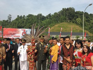 Untuk Pertama Kali, PLBN Entikong Jadi Tempat Upacara HUT RI