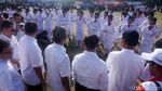Antusias Masyarakat di Tapal Batas Indonesia-Malaysia Rayakan HUT RI