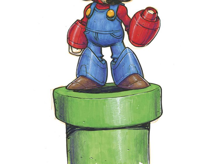 Keren! Ketika Karakter Game dan Kartun Berubah Jadi Robot