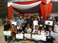 Karya Pemenang Lomba Foto Desa 2018 Dipamerkan di Pantai Panjang