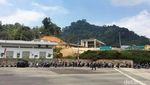 Cantiknya PLBN Entikong di Perbatasan RI-Malaysia