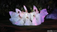 Sesuai janji INASGOC, Upacara pembukaan Asian Games 2018 berlangsung luar biasa meriah.