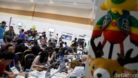 Para wartawan ini pun disediakan layanan gratis menaiki Transjakarta untuk kemudahan dalam meliput Asian Games 2018.