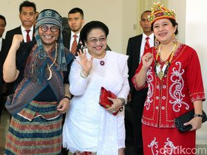 Cinta Indonesia! Adu Gaya Para Pejabat Pakai Baju Adat di HUT ke-73 RI