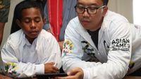 Aksi Panjat Tiang Bawa Joni ke Pembukaan Asian Games 2018 di GBK