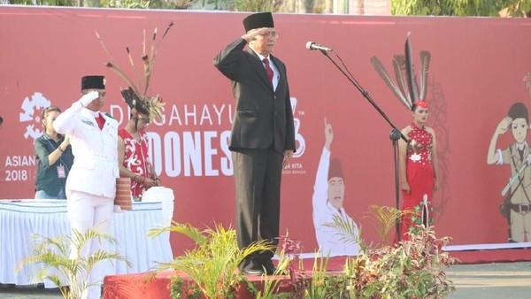 Askrindo dan Danareksa Gelar Upacara HUT Ri di Kalteng