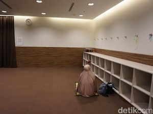Foto: Melihat Musala di Bandara Changi Singapura