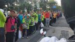 Ratusan Moge Kawal Obor Asian Games
