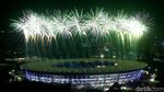 Potret Pesta Kembang Api di Pembukaan Asian Games 2018