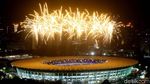 Potret Pesta Kembang Api di Pembukaan Asian Games 2018