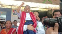 Joni diundang ke Jakarta dan bertemu Menpora Imam Nahrawi. Foto: Eva Safitri/detikcom