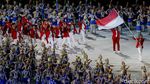 Momen Defile Kontingen Indonesia di Asian Games 2018