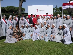 HUT ke-73 RI di Vatikan dan Austria Diselipi Doa untuk Lombok