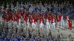 Momen Defile Kontingen Indonesia di Asian Games 2018