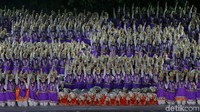 Budaya nasional khas Indonesia itu langsung mendunia saat seremoni pembukaan Asian Games 2018 dimulai.