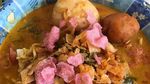 Lamak Nian! Habis Olahraga Makan Katupek Gulai Paku yang Gurih Pedas