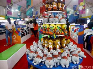 Masih Siang, Boneka Maskot Asian Games Sudah Ludes