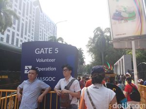 Antusiasme Masyarakat Jelang Opening Asian Games
