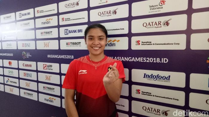 Gregoria Mariska Mariska (Randy Prasatya/detikSport) Gregoria Mariska Mariska (Randy Prasatya/detikSport)