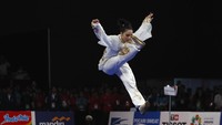 Hari ini, wakil Indonesia lain di cabang olahraga wushu juga akan bertarung meski belum memperebutkan medali. Di antaranya, Lindswell Kwok di penyisihan taijiquan, peraih medali emas Asian Games 2014 Incheon Juwita Niza di nomor nanquan. Juga di nomor sanda (tarung), Abdul Haris di kelas 60 kg putra dan Puja Riyaya kelas 70 kg putra. Beawiharta/Reuters.