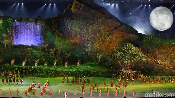 Hasil gambar untuk pembukaan asian games 2018