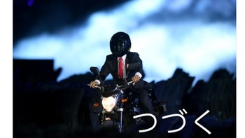 Ada yang mengedit foto ini sehingga terlihat seperti serial televisi superhero Jepang. Foto: Internet