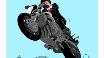 Banyak netizen yang menyamakan aksi stunt Jokowi dengan Tom Cruise. Foto: Internet