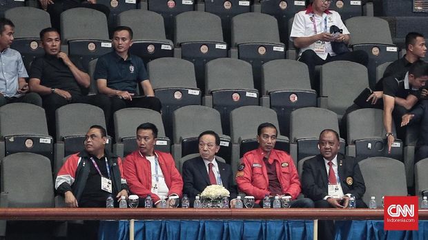 Presiden Jokowi optimistis Indonesia meraih prestasi bagus di Asian Games 2018.