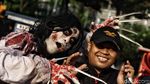 Ondel-ondel hingga Upin-Ipin Meriahkan CFD di Bundaran HI