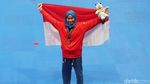 Bangga! Emas Perdana untuk Indonesia dari Taekwondo