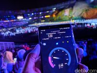 Menguji Kecepatan Internet di Pembukaan Asian Games 2018