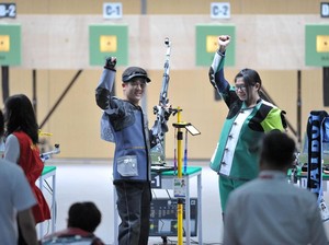 China Kembali Raih Medali Emas Menembak