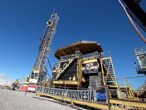 Sebab Musabab Alat Tambang Freeport Mulai Dikirim ke Luar Negeri