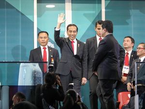 Gaya Milenial Presiden Jokowi di Asian Games 2018